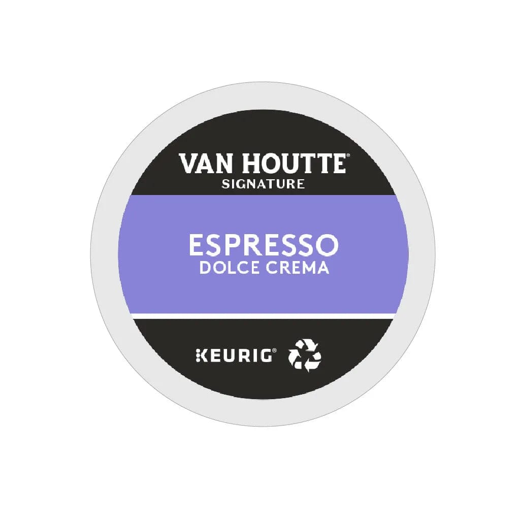 Van Houtte Organic Espresso Dolce Crema K-Cup® Recyclable Pods (Box of 20) K-Cups Van Houtte