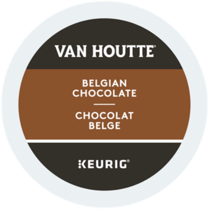 Van Houtte Belgian Chocolate K-Cup® Pods (Box of 24) K-Cups Van Houtte