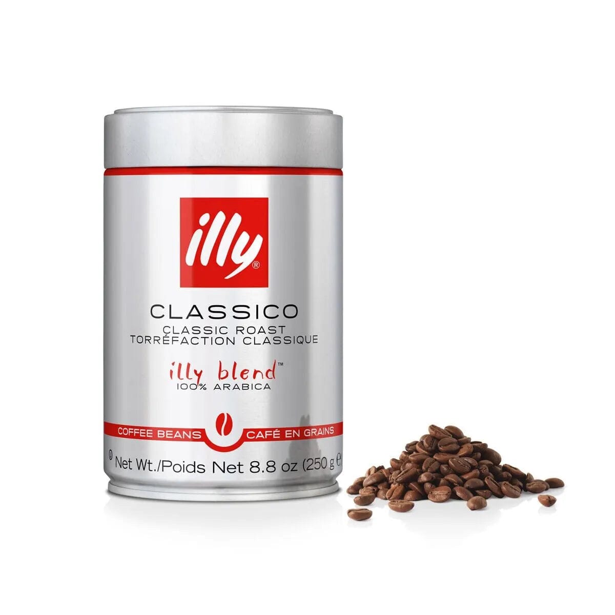 Illy Classico Medium Coffee Beans Whole Bean Coffee Illy