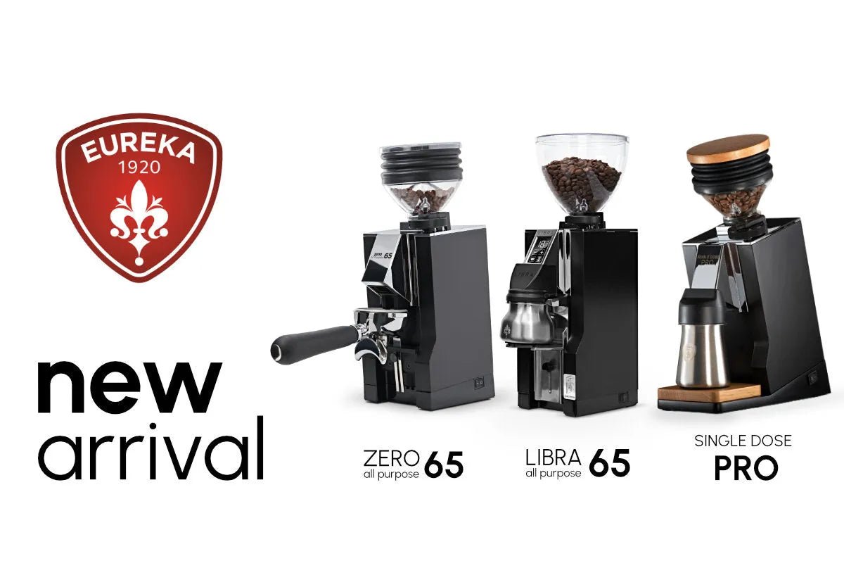 Eureka Grinders New Arrivals - Libra 65 All Purpose, Zero 65 All Purpose, and Oro Single Dose Pro