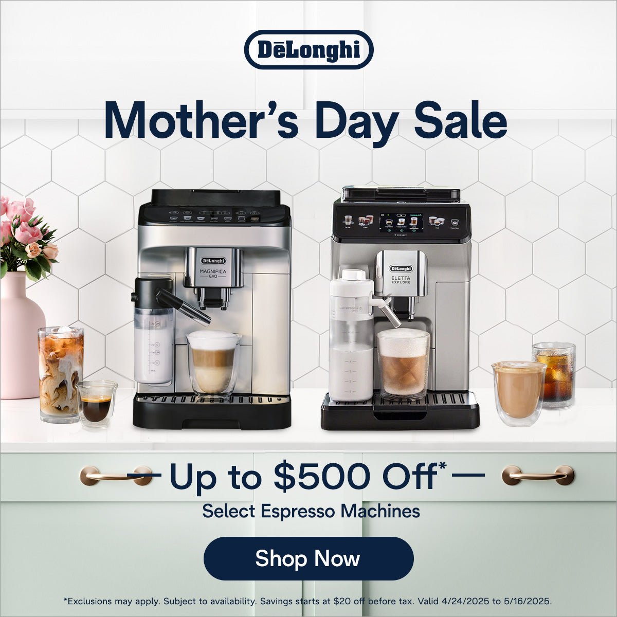 DeLonghi Mother's Day Promotions 2025