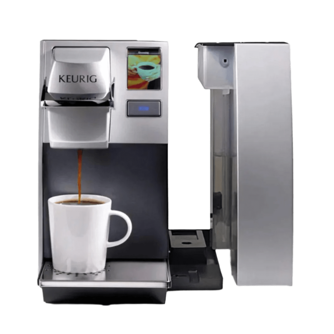 Keurig Machine with Plumbed in Water Line - Home Coffee Solutions