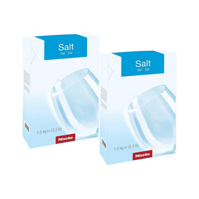 Miele Dishwasher Salt 1.5 kg GS SA 1502 P (2-Pack) Cleaning Supplies Miele