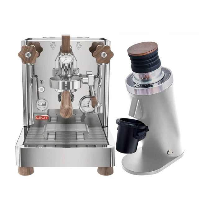 Lelit Bianca 3 PL162T Espresso Machine and DF64 Gen 2 Grinder (Silver) Bundle Espresso Machine (Prosumer) Lelit
