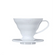 Hario V60 Plastic Coffee Dripper (Size 01, White)