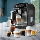 Philips 4400 LatteGo Super Automatic Espresso, Cappuccino, & Latte Macchiato Machine with SilentBrew EP4447/90 - Open Box, Unused Super Automatic Espresso Machine Philips