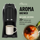 Flavia® Aroma Single Serve Freshpack Coffee Brewer (Grey) Single Serve Brewer Flavia