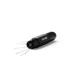 A black MHW-3BOMBER Lightning Needle Distributor Pro WDT Tool with multiple thin metal wires and adjustable needle depth is displayed on a white background.