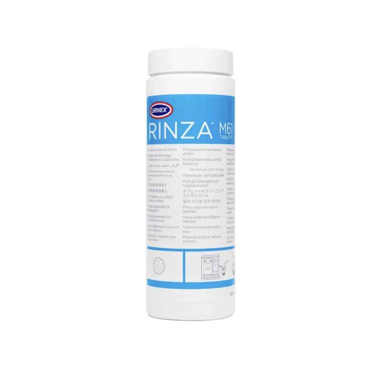 Urnex Rinza M61 Milk Frother Cleaner Tablets Cleaning Supplies Urnex