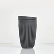 HUSKEE Cup 12 oz/355ml Reusable Coffee Cups (Charcoal) Accessory Huskee
