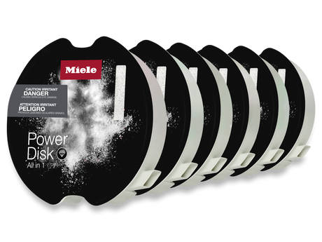 Miele PowerDisk All in 1 Dishwasher Detergent GS SETD6 (6 Pack) Accessory Miele
