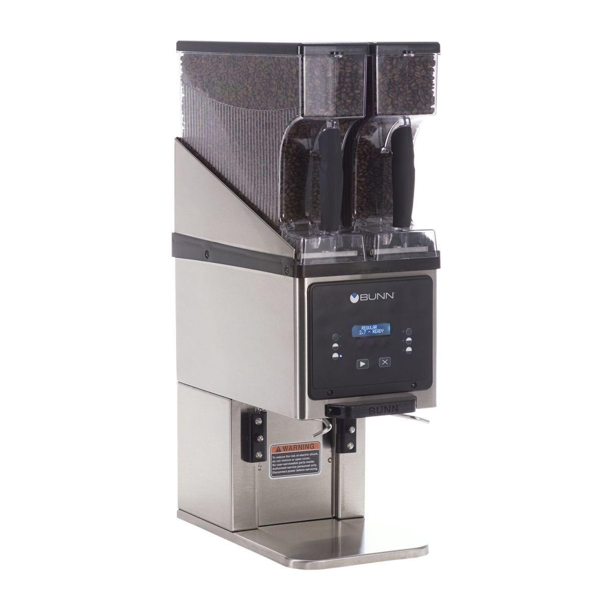 Bunn MHG Multi Hopper Grinder and Storage System (Stainless Steel) Coffee Grinder Bunn