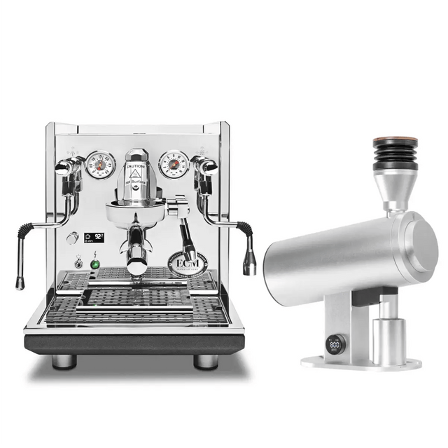 ECM Synchronika II Espresso Machine with DF83V Grinder (Silver) Bundle Espresso Machine (Prosumer) ECM