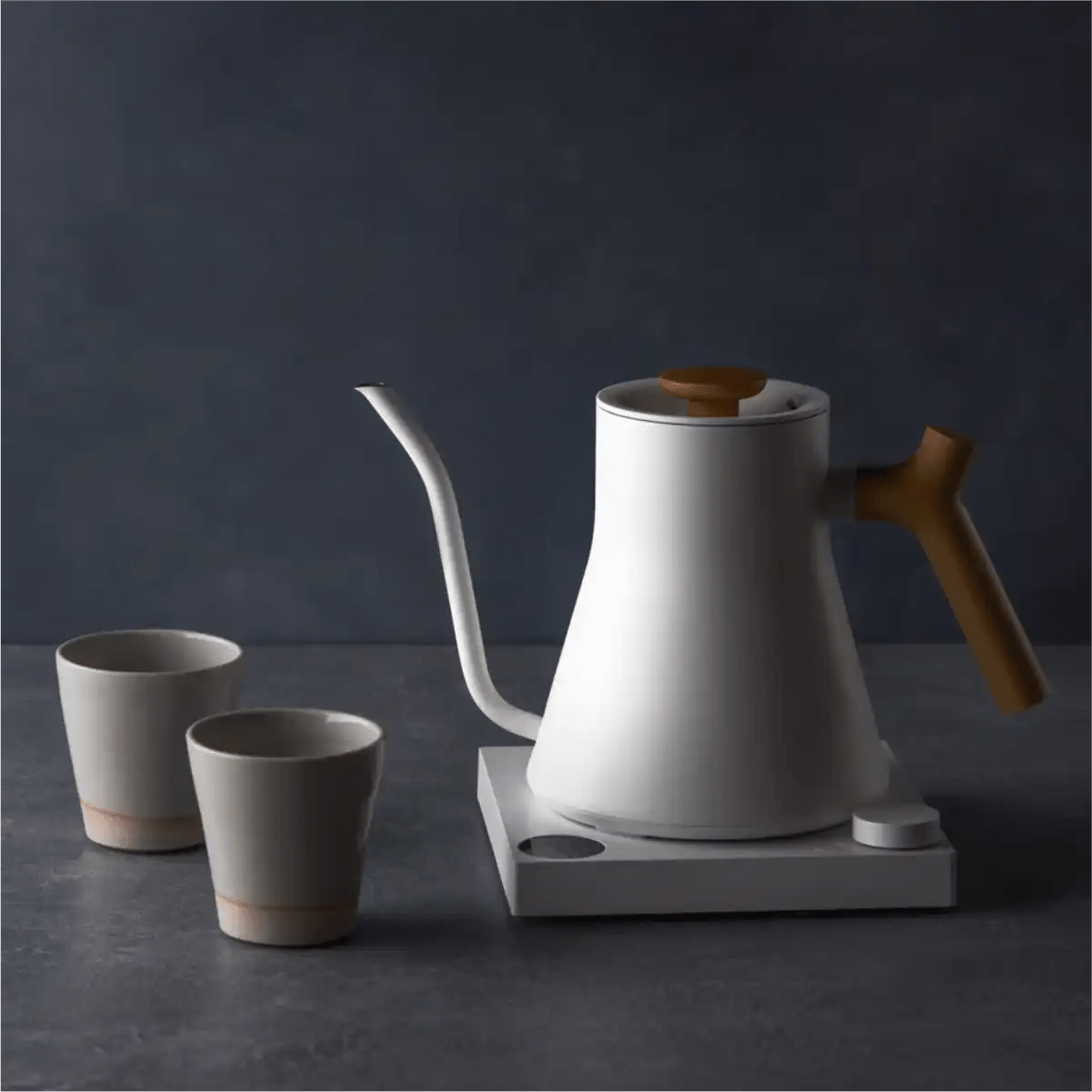 [need update] Fellow Stagg EKG Pro Pour-Over Kettle (Matte White + Maple) DISCOUNT_HIDDEN_PRODUCT Fellow