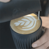 HUSKEE Cup 12 oz/355ml Reusable Coffee Cups (Charcoal) Accessory Huskee