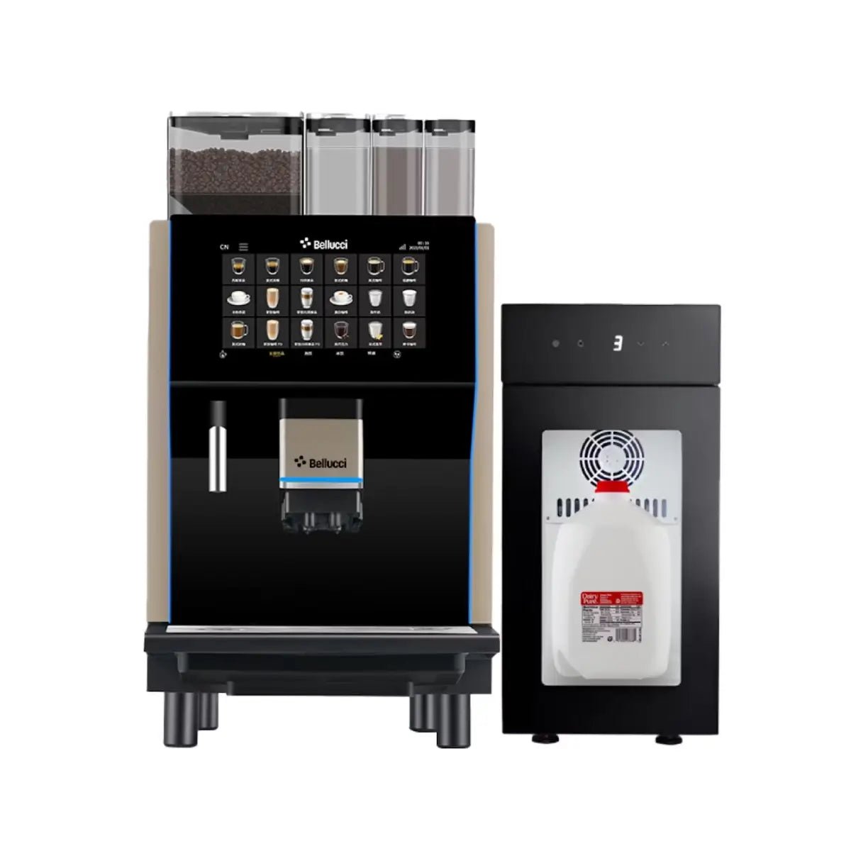 Bellucci Caffe Bar Plus Super Automatic Coffee Machine Super Automatic Espresso Machine (Commercial) Bellucci