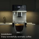 Miele CM 6160 Milk Perfection Countertop Coffee Machine (Lotus White) Super Automatic Espresso Machine Miele
