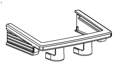 De'Longhi Parts: Handle: 5332286300 Replacement Part DeLonghi