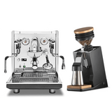 ECM Synchronika II Espresso Machine with Eureka Oro Single Dose Pro Grinder (Black) Bundle Espresso Machine (Prosumer) ECM