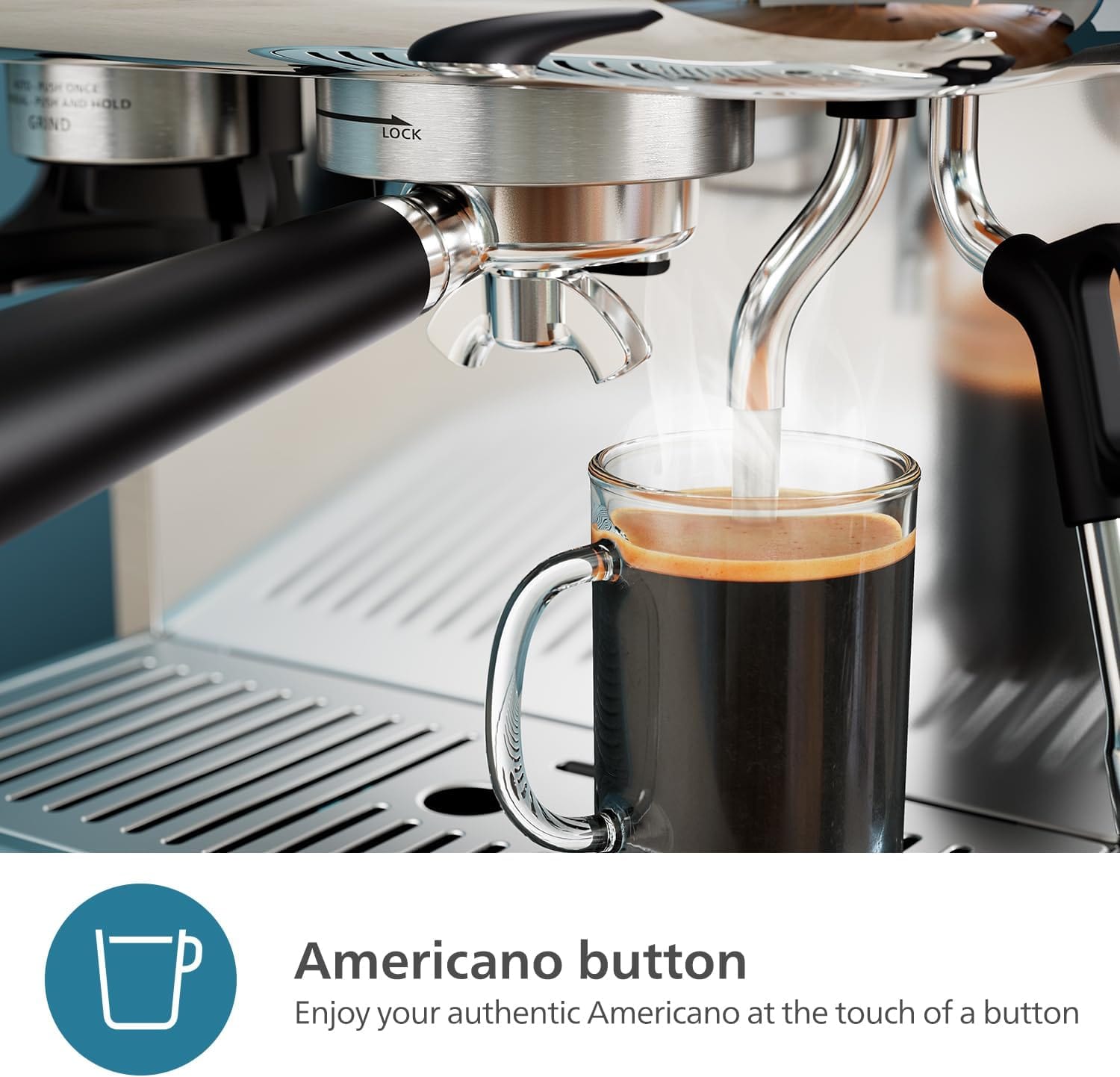Philips Barista Brew Espresso Machine PSA3218/01 - Thumbnail 5