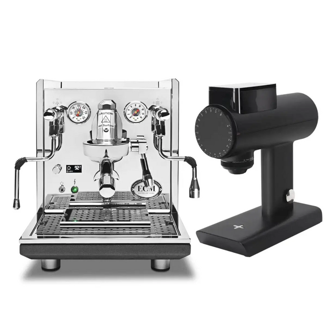 ECM Synchronika II Espresso Machine with Timemore Sculptor 078S Grinder (Black) Bundle Espresso Machine (Prosumer) ECM