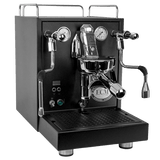 ECM Mechanika Max Heat Exchanger (HX) Espresso Machine with PID (Black) Espresso Machine (Prosumer) ECM