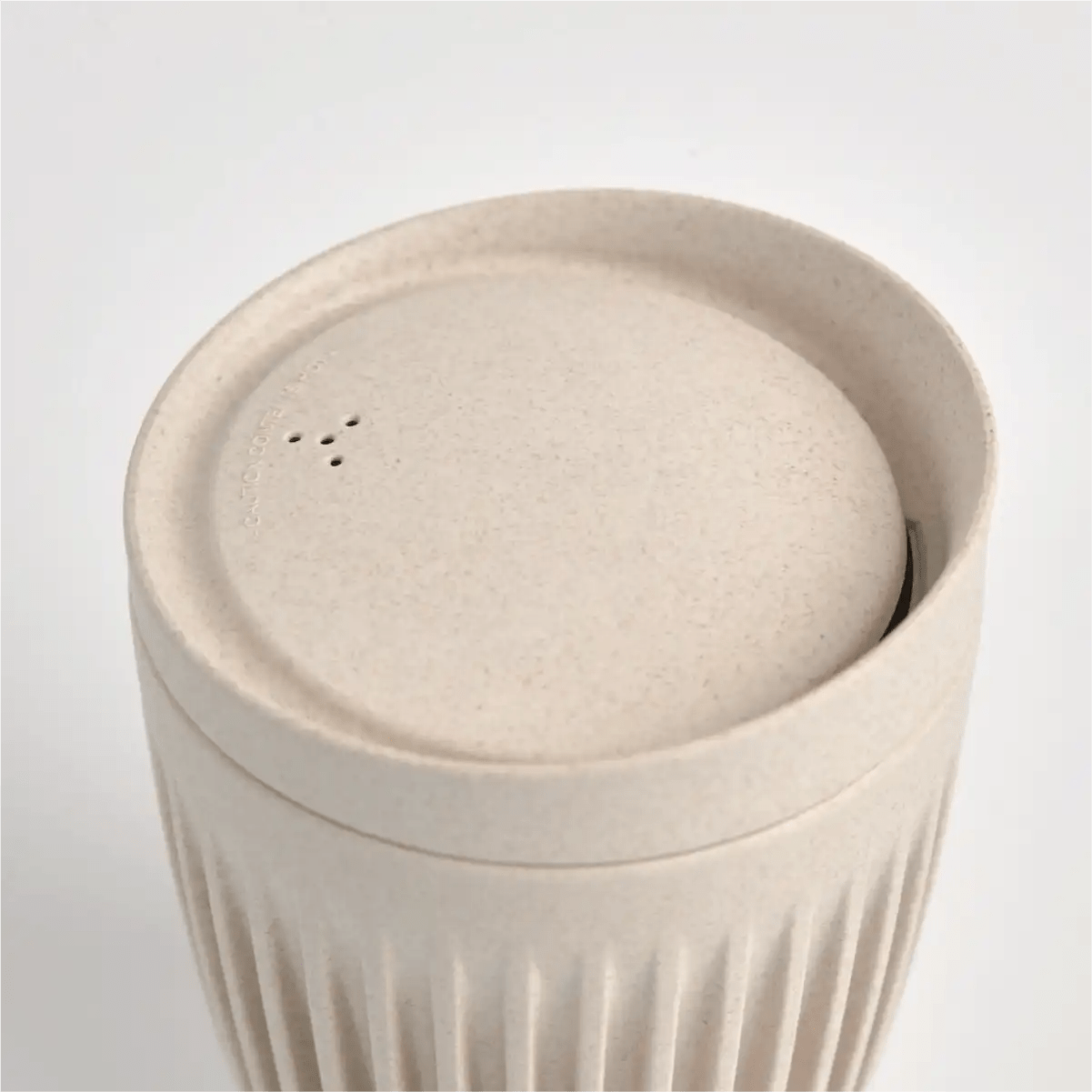 HUSKEE Cup 12 oz/355ml Reusable Coffee Cups (Natural) Accessory Huskee