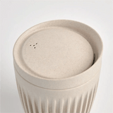 HUSKEE Cup 12 oz/355ml Reusable Coffee Cups (Natural) Accessory Huskee