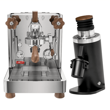 Lelit Bianca 3 PL162T Espresso Machine and DF64 Gen 2 Grinder Grinder (Black) Bundle Espresso Machine (Prosumer) Lelit