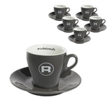 Rocket Espresso Cups Hashtag Series - Set of 6 RA99907205 (Grey) DISCOUNT_HIDDEN_PRODUCT Rocket