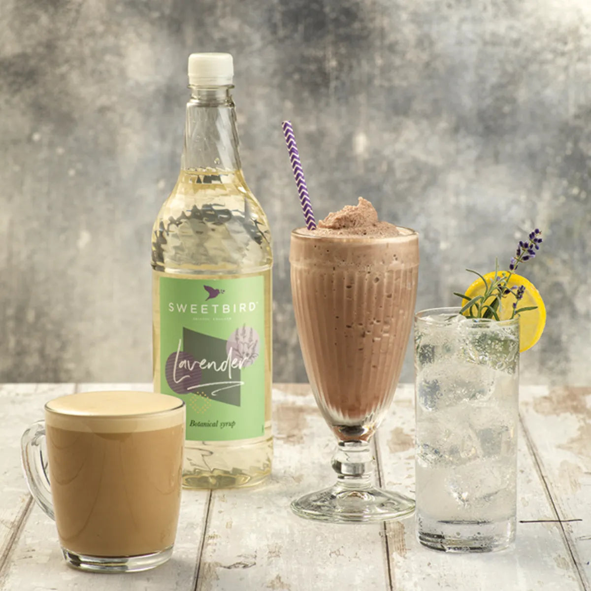 Sweetbird Botanical Lavender Syrup (1 Litre) Syrups Sweetbird