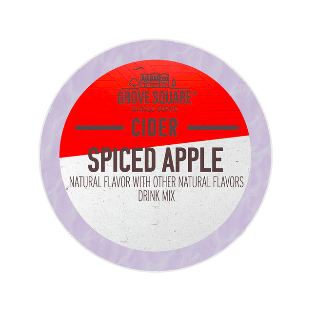 Grove Square Spiced Apple Cider Single Serve Pods (Box of 24)