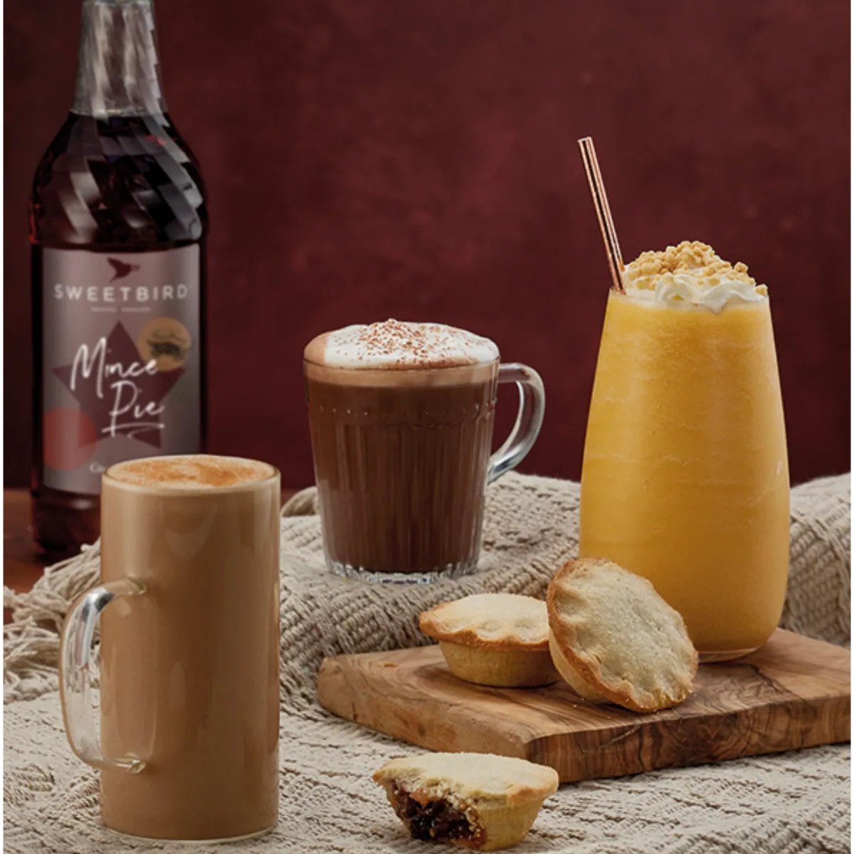 Sweetbird Mince Pie Syrup (1 Litre) Syrups Sweetbird