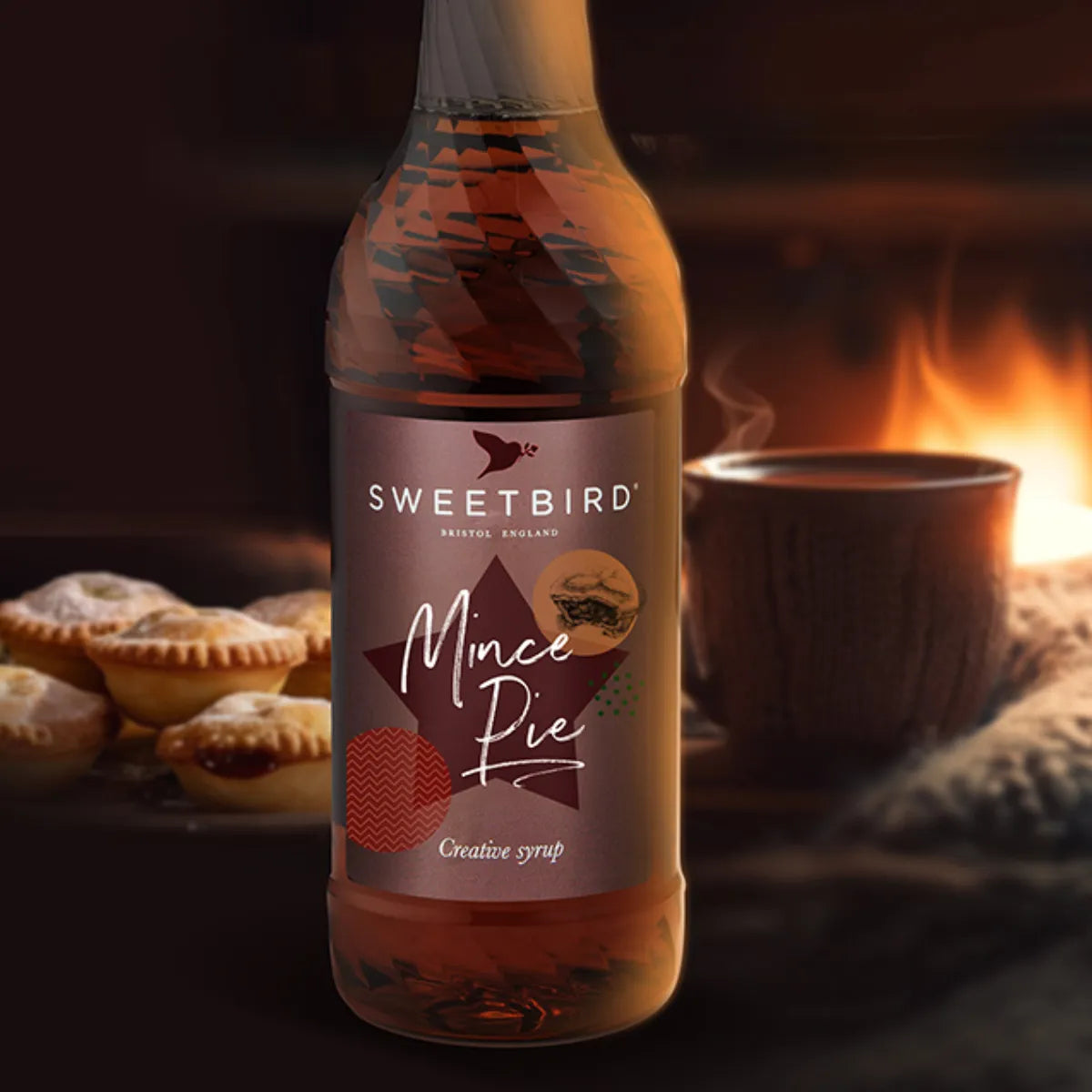 Sweetbird Mince Pie Syrup (1 Litre) Syrups Sweetbird