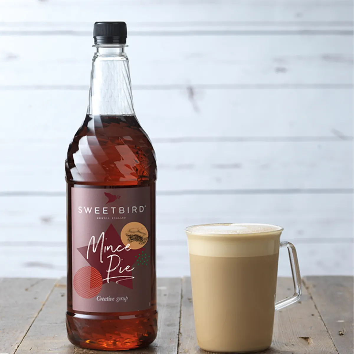 Sweetbird Mince Pie Syrup (1 Litre) Syrups Sweetbird