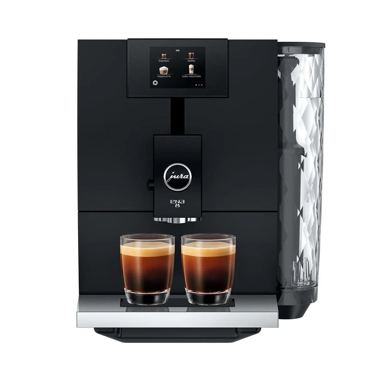 Jura ENA 8 Automatic Coffee & Espresso Machine 15496 (Full Metropolitan Black) - Latest 2023 New Version Super Automatic Espresso Machine Jura