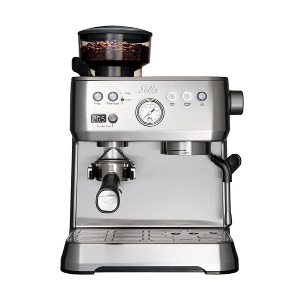 Solis Perfetta Grind & Infuse Espresso Machine (Type 1019) Stainless Steel - PREORDER