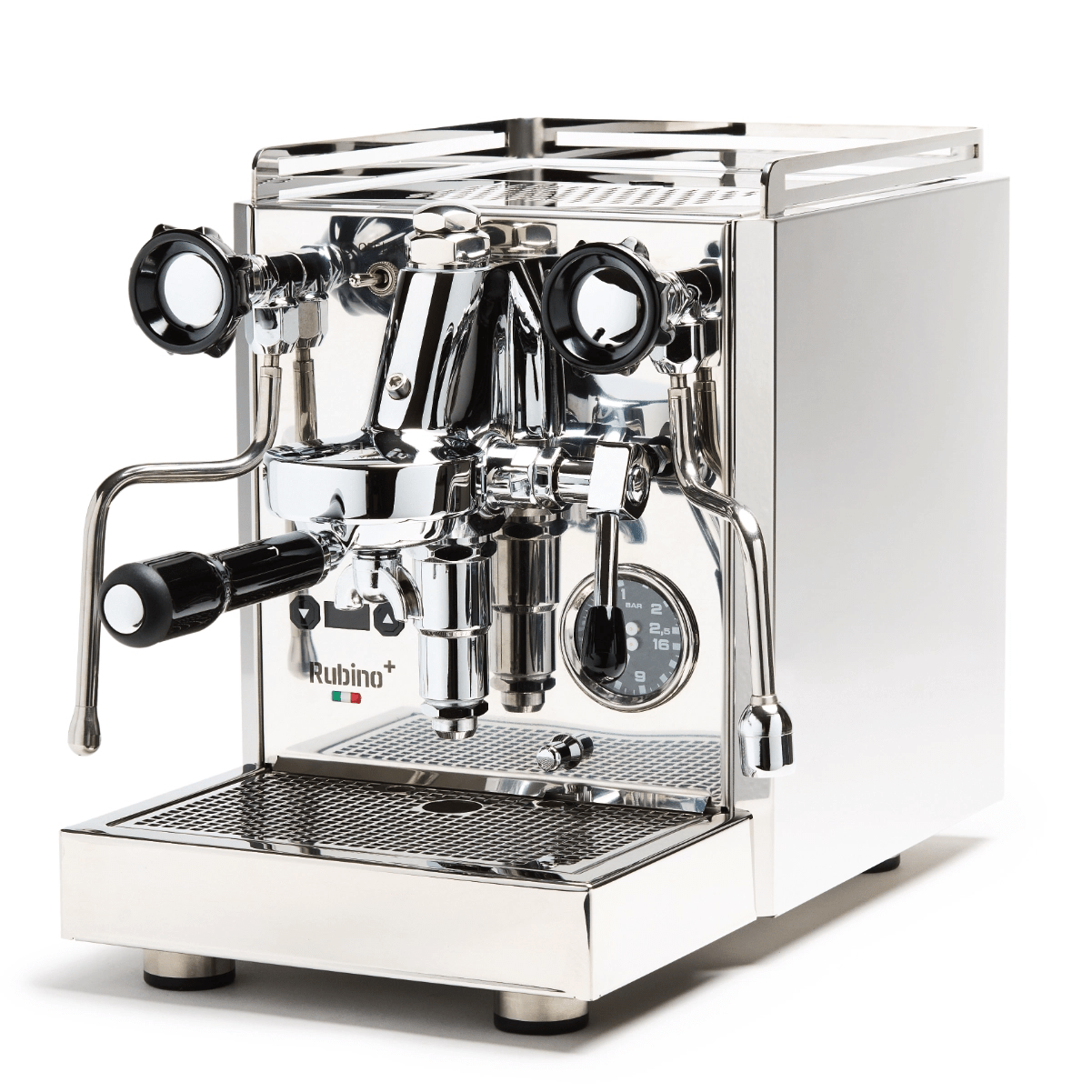 Quick Mill Rubino Plus E61 Heat Exchanger Espresso Machine 0981P (Stainless Steel) Espresso Machine (Prosumer) Quick Mill