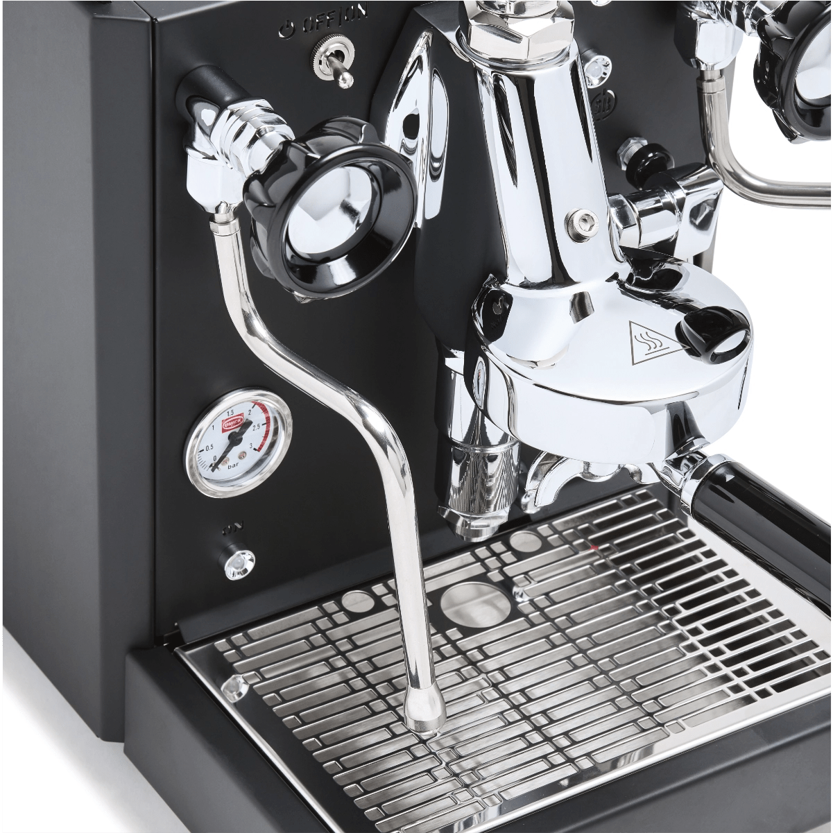 Quick Mill Rubino E61 Heat Exchanger Espresso Machine 0981 (Black) Espresso Machine (Prosumer) Quick Mill