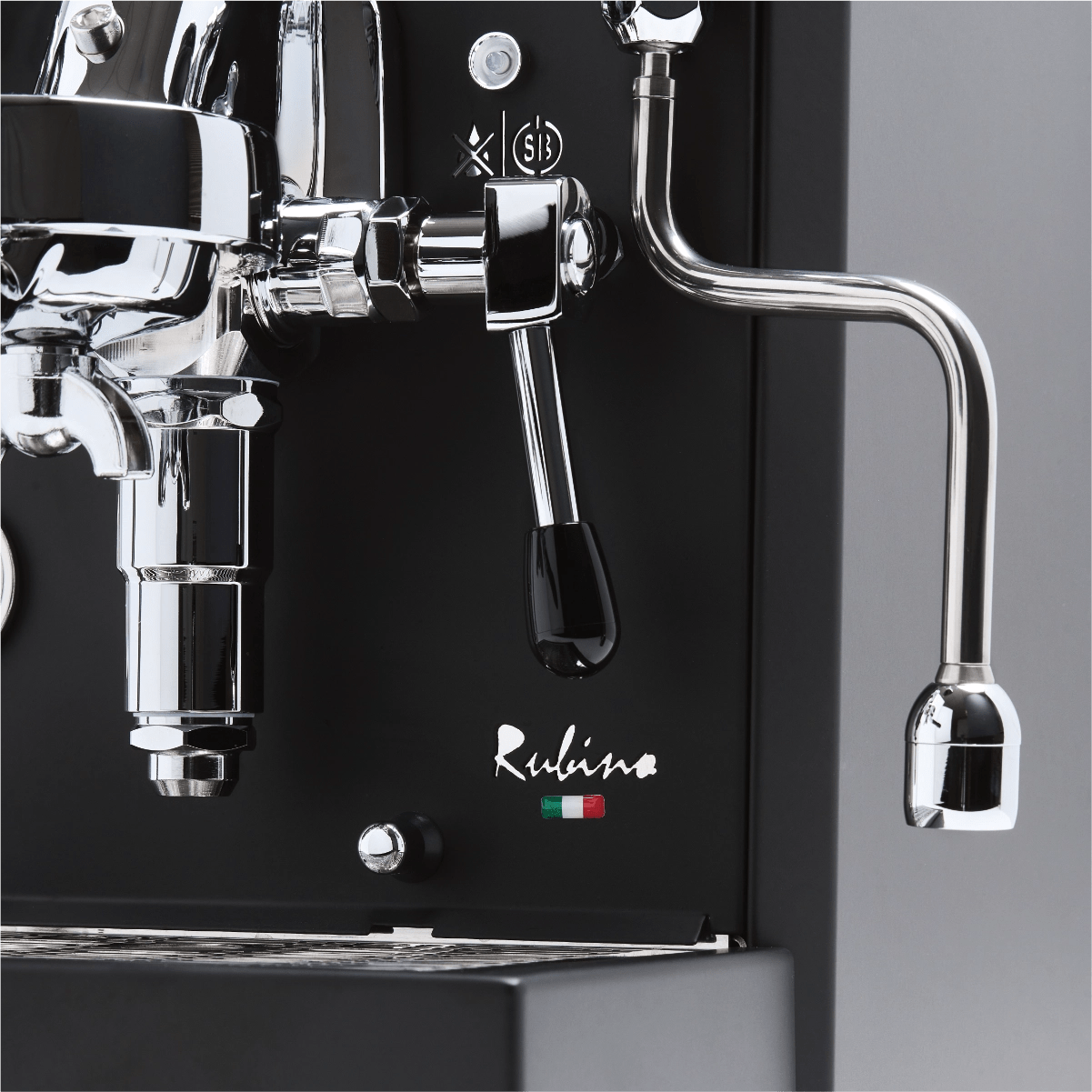 Quick Mill Rubino E61 Heat Exchanger Espresso Machine 0981 (Black) Espresso Machine (Prosumer) Quick Mill
