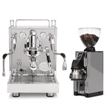 ECM Mechanika Max Espresso Machine with Eureka Mignon Libra 65 All Purpose Grinder (Chrome) Bundle Espresso Machine (Prosumer) ECM