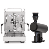 ECM Mechanika Max Espresso Machine with DF83V Grinder (Matte Black) Bundle Espresso Machine (Prosumer) ECM