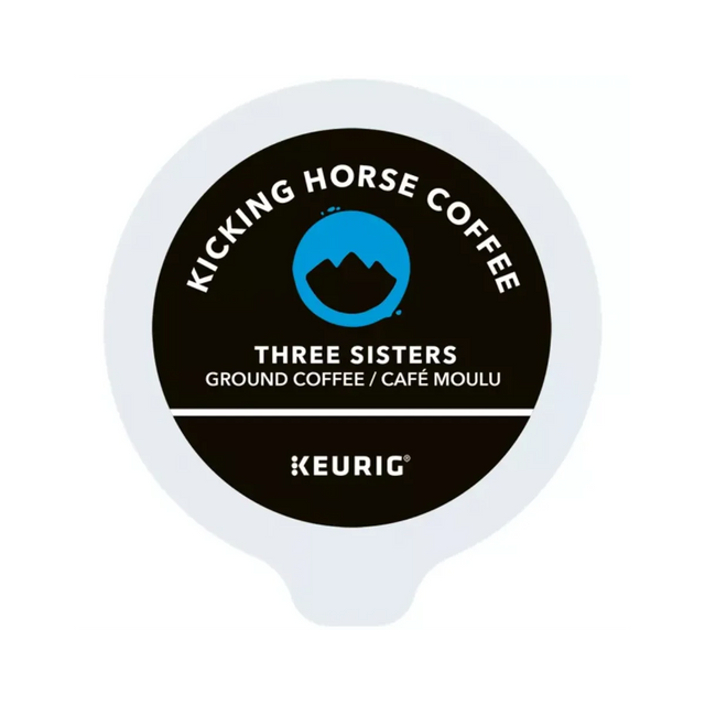 Kicking Horse Coffee Three Sisters Medium Roast K-Cup (Case of 96) K-Cups Kicking Horse
