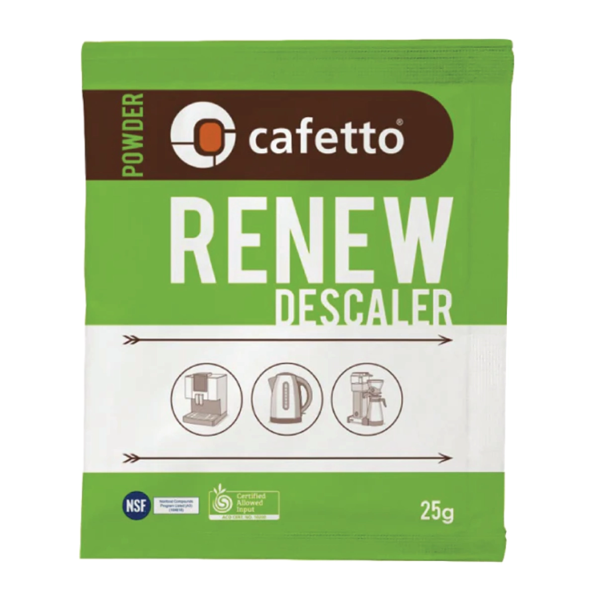 Cafetto Renew Descaler Sachet (25g) Accessory Cafetto