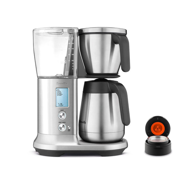 Breville Precision Brewer Thermal Coffee Maker with Pour Over Adapter Kit (BDC455BSS / Stainless Steel)