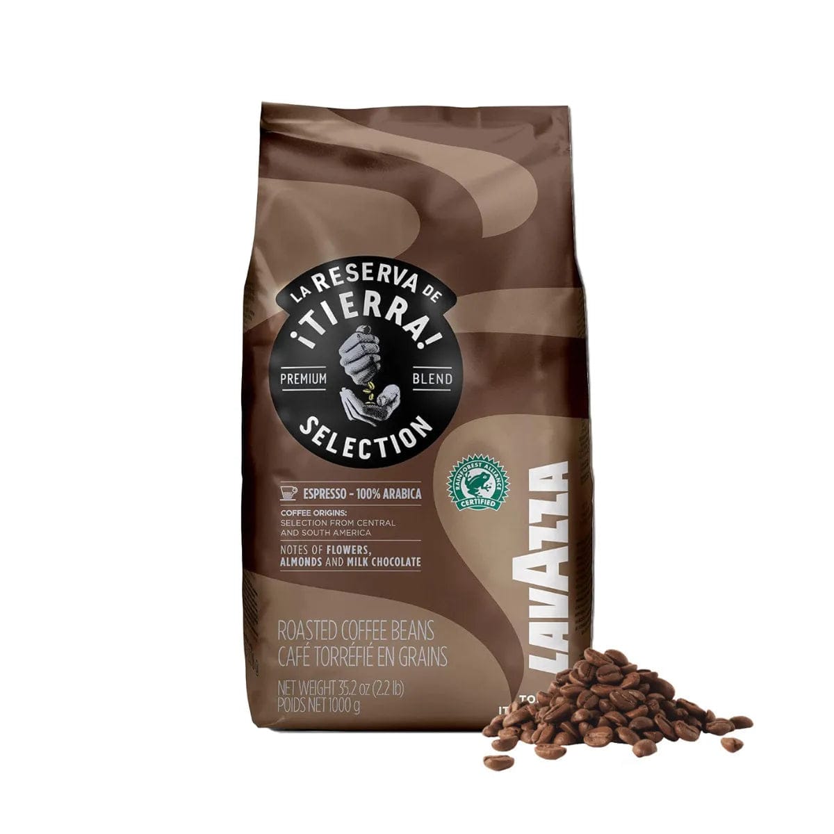 Lavazza La Reserva de ¡Tierra! Selection Espresso Whole Coffee Beans (1kg / 2.2lb) DISCOUNT_HIDDEN_PRODUCT Lavazza