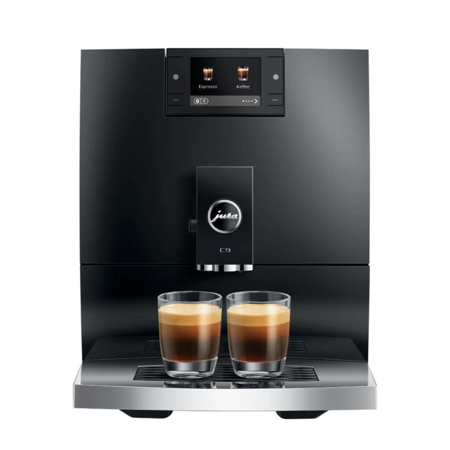 Jura C9 Automatic Coffee Machine 15739 (Piano Black) Super Automatic Espresso Machine Jura