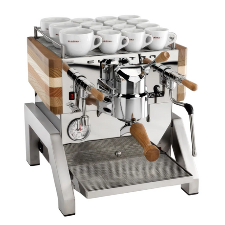 Elektra Verve Semi-Auto Dual Boiler Espresso Machine (Oak and Stainless Steel) Espresso Machine (Prosumer) Elektra