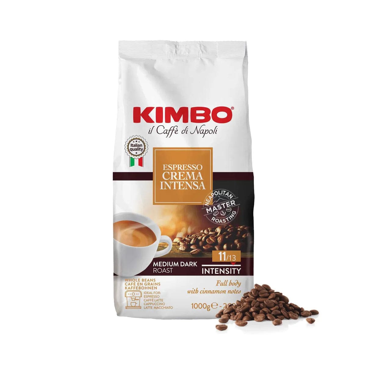 Kimbo Crema Intesa Whole Coffee Beans (1kg / 2.2lb) DISCOUNT_HIDDEN_PRODUCT Kimbo