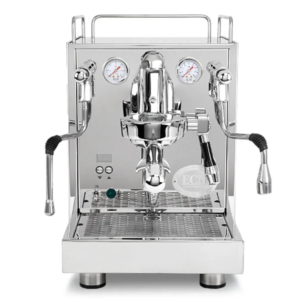 Rounded Coffee Machine ECM Mechanika Max Heat Exchanger (HX) Espresso Machine with PID